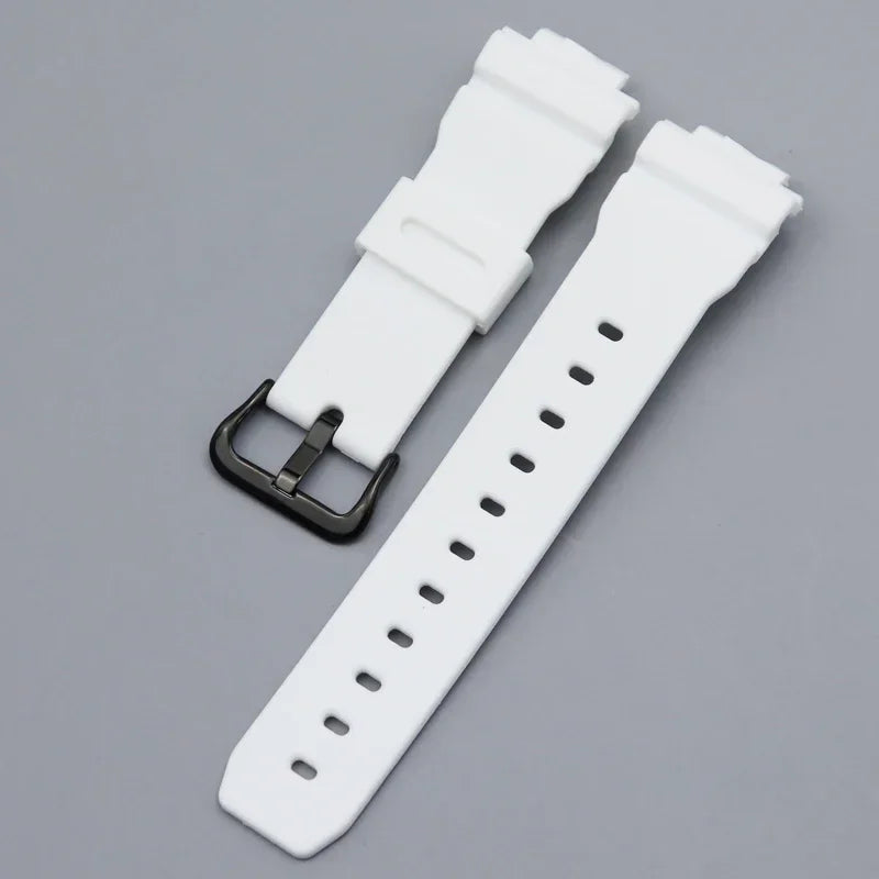 Silicone Watch Band for Casioak DW6900 Series GW-6900A G-6900B GLX-6900GB GLS-6900 Strap DIY Accessories Replacement Bracelet Qme WB DW6900 Series