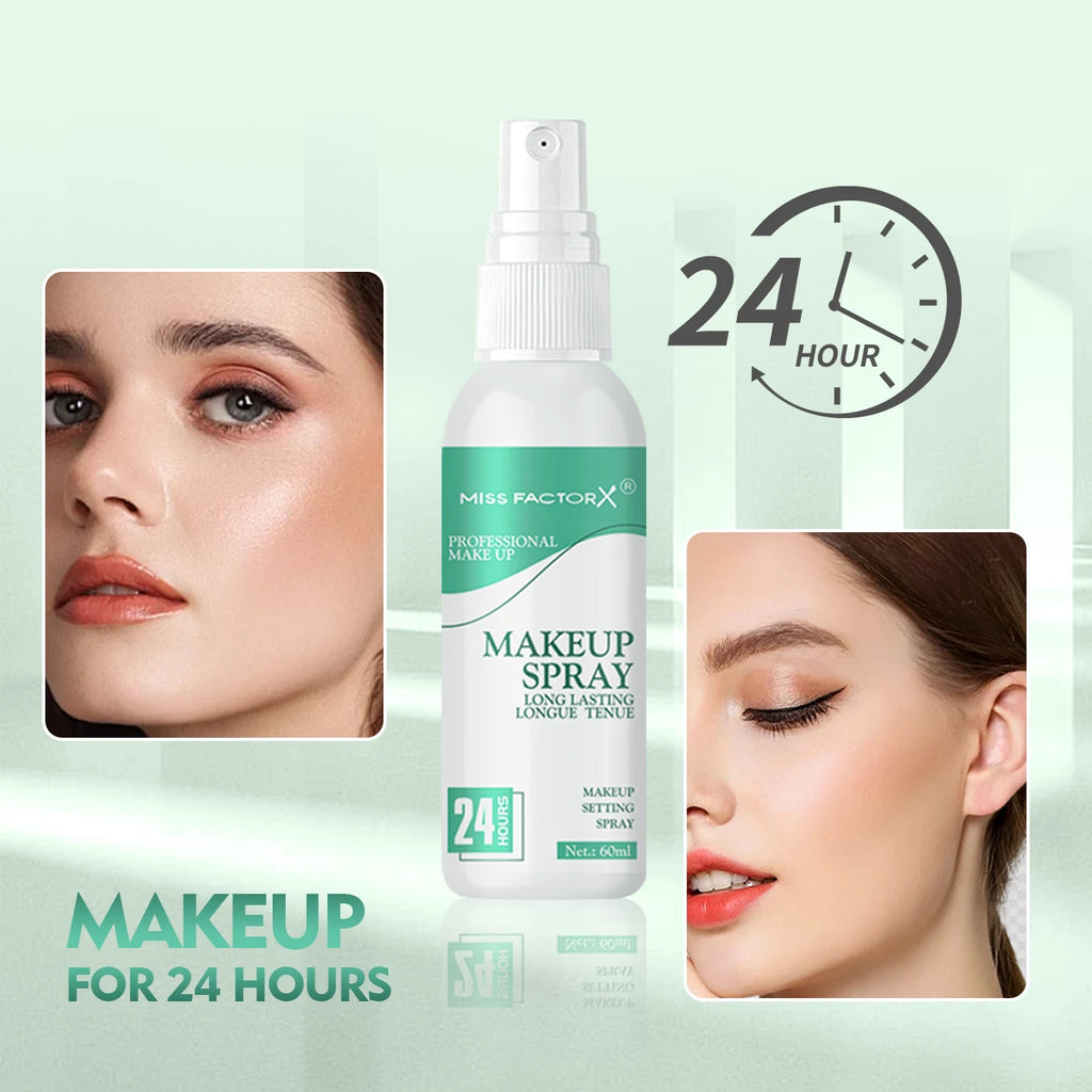 Waterproof Makeup Spray Face Set Lasting Award winning Makeup Spray Anti-smudge and Makeup Off Natural finish Qme