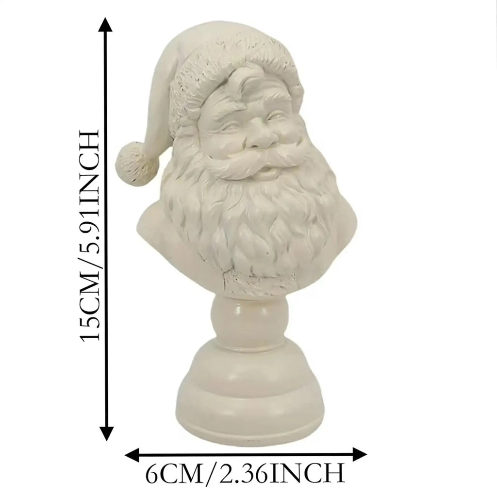 Christmas Figurines Resin Crafts Sculpture Statue Home Dorm Bedroom Qme