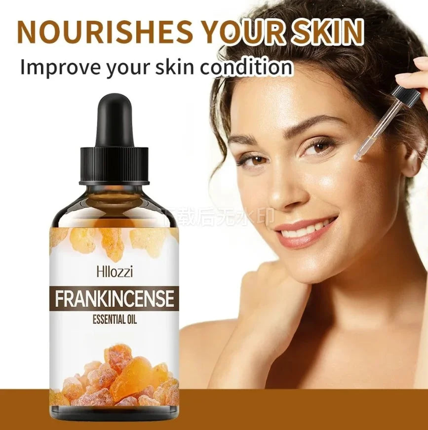 Frankincense Plant Essential Oil Face Body Skin Care Moisturizing Qme
