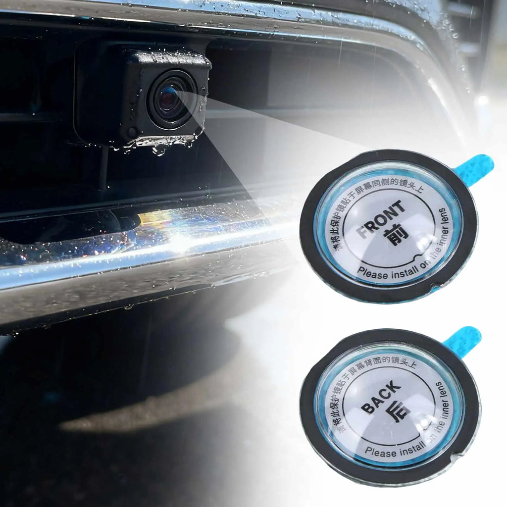 2Pcs Anti-Scratch Lens Protector PC Protective Cover Camera Lens Protection Cover for Tesla Model Y Juniper/Model YL 25-26 Qme