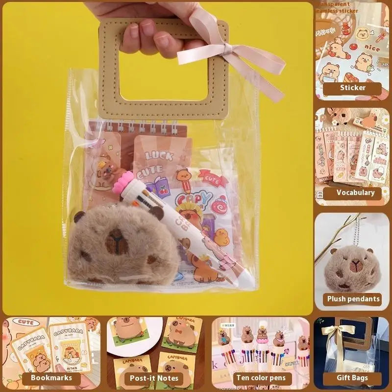 Pen Stickers Notebook Plush Pendants Handbag Final Prizes Stationery Qme A7