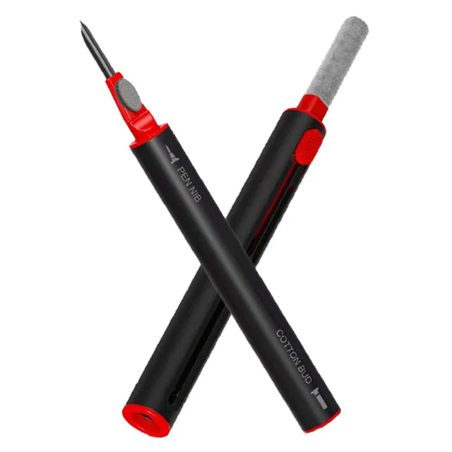 Cleaner Kit for Airpods Pro 1 2 Bluetooth Earbuds Cleaning Pen Airpods Pro Case Cleaning Tools for iPhone Xiaomi Huawei Samsung Qme black