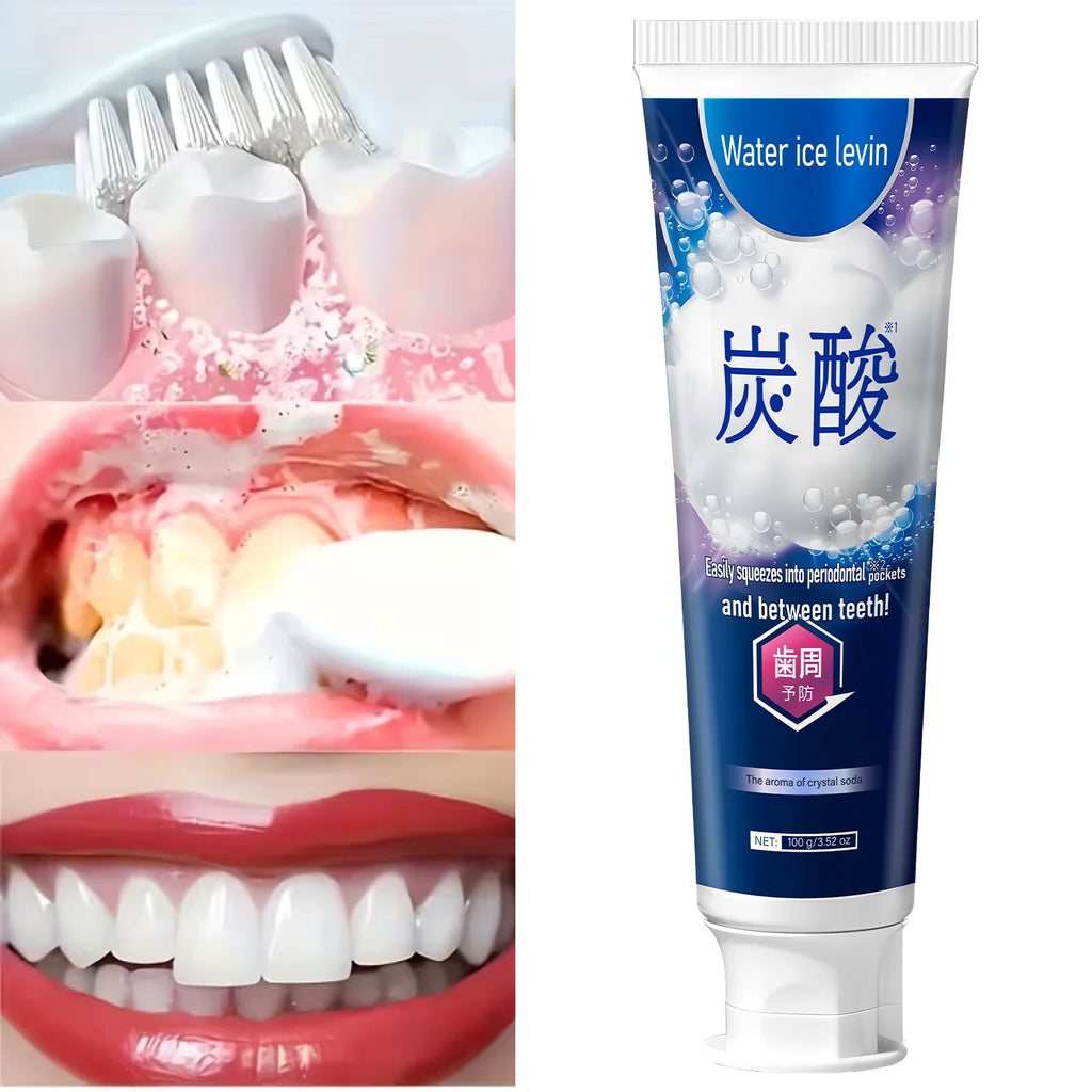 Remineralizing Hydroxyapatite Toothpaste with Vitamin C & Ceramide, Deep Clean Periodontal Pockets, Moisturizing Mint Flavor Qme