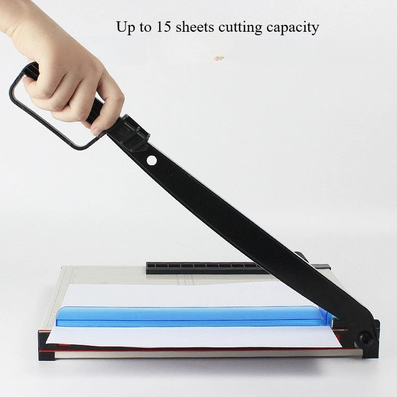 Manual A4 Paper Cutter Paper Trimmer Cutting Machine Paper Slicer with Blade for Paper Plastic Sheet Home Office Craft Tool Qme