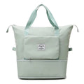 Large Capacity Folding Travel Bags Waterproof Luggage Tote Handbag Travel Duffle Bags Women Gym Yoga Storage Bags Qme Green