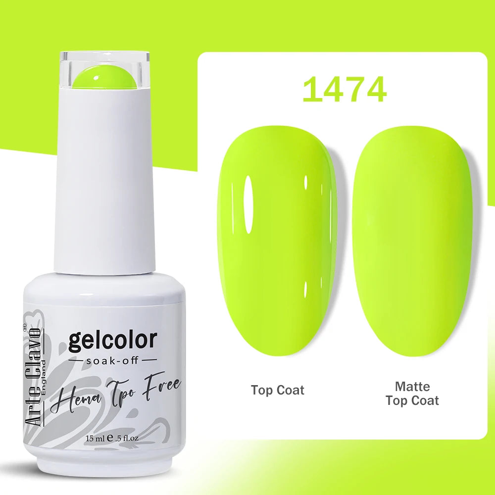 Arte Clavo Nail Art Semi Permanent Gel Polish Supplies Professionals