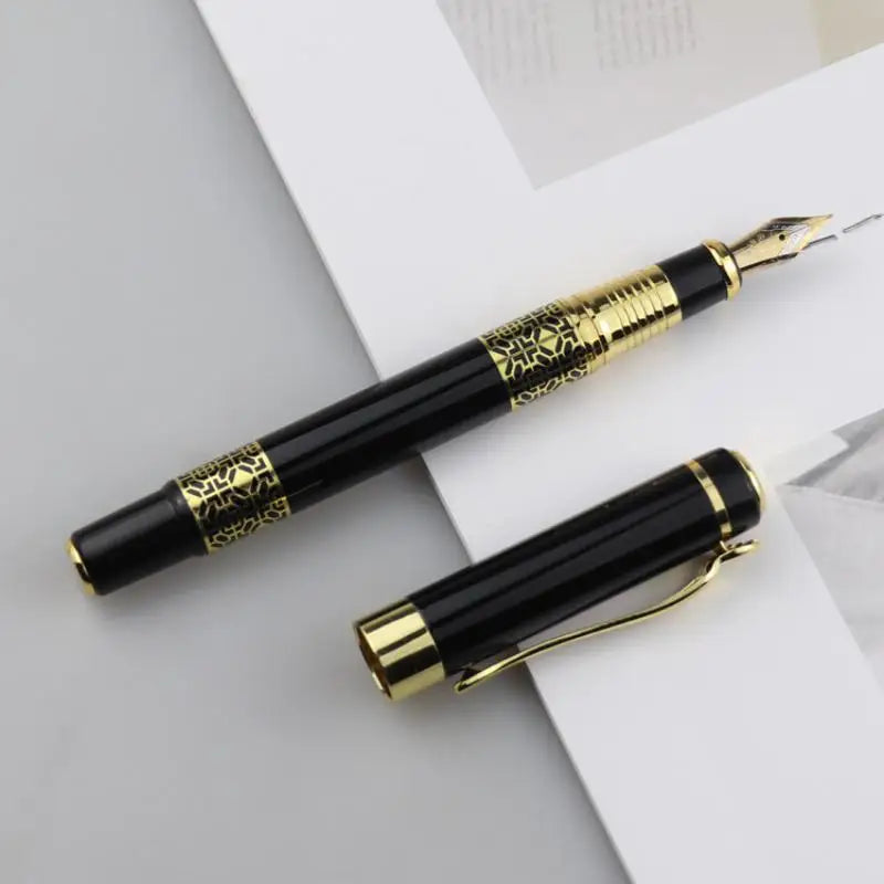 Smooth Writing Grain Fountain Pen Classic Texture Office School Qme A3