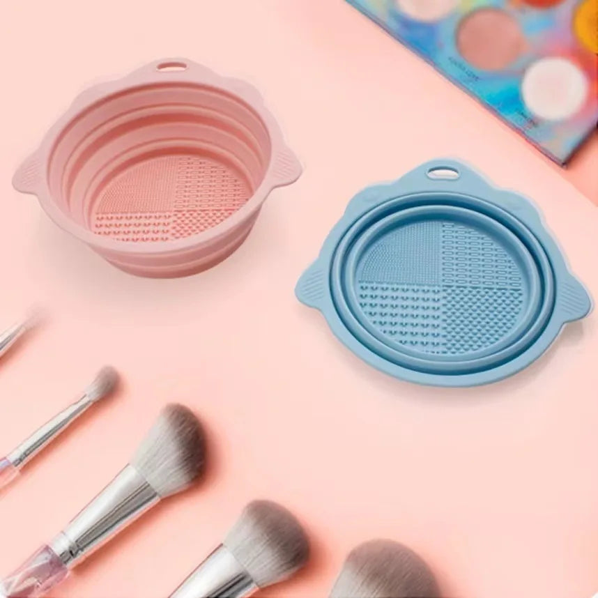 Makeup Brush Cleaner Carpet Cleaning Brushes Silicone Pad Cosmetic Qme