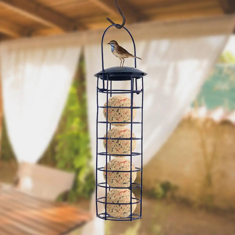 Hanging Wild Bird Feeder Dumplings Grease Ball Rack Outside Hanging Bird Feeders Bird Feeder Dumplings Grease BallRack Outdoor Qme