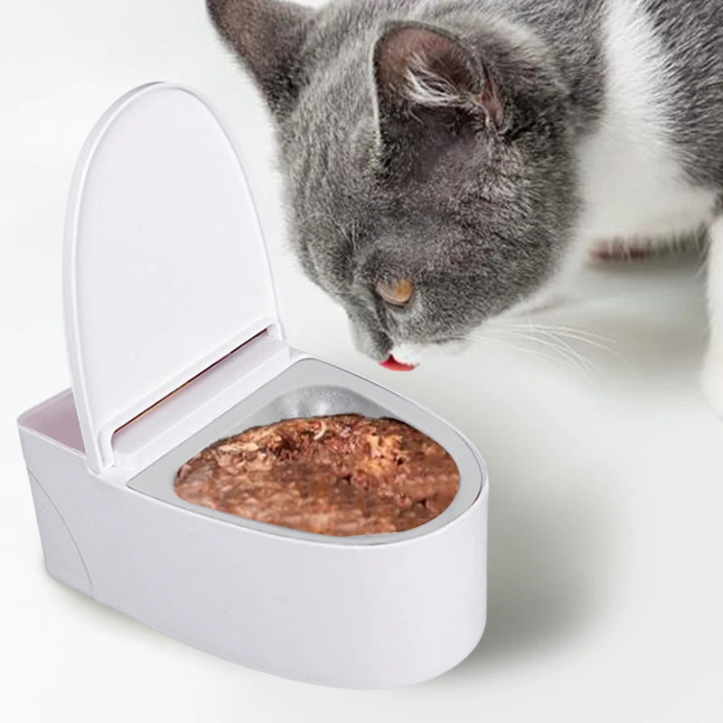 Cat Dog Small Funny Bowl Dogs Cats Hilarious Gravity Toilet Water Qme