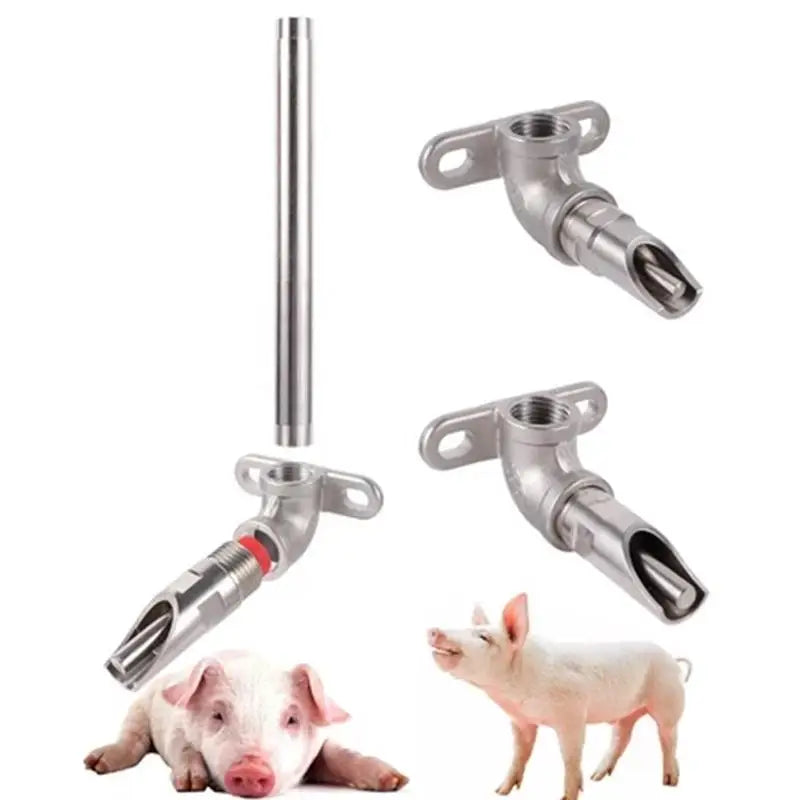 Pigs 1 2 Threaded Suitable Livestock Farm Automatic Piglet Drinker Qme
