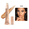 QIBEST Liquid Foundation Cream Waterproof Lasting Oil-control Cover Acne Base Cream Makeup Moisturize Matte Concealer 4 Colors Qme 04