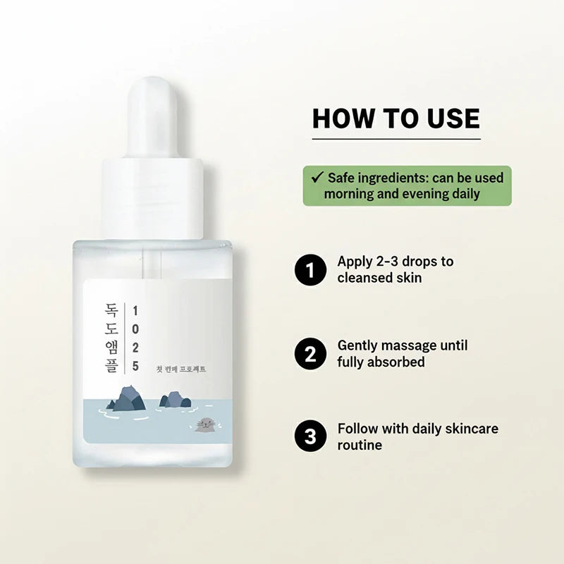White Birch Extract Facial Essence Light Texture Toner Nourish Calm Qme