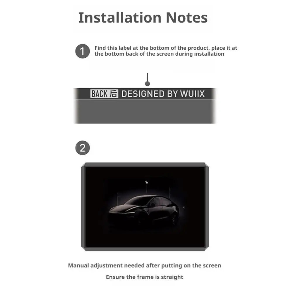 For Tesla Model Y Juniper 2026 16-inch Screen TPU Protector Frame Edge Cover Central Control Display Navigation Screen Protector Qme