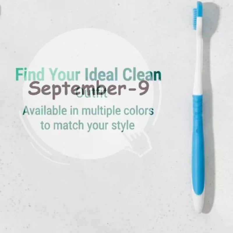 Gum-friendly Silicone Tongue Scraper Food Grade Oral Care Tool Qme