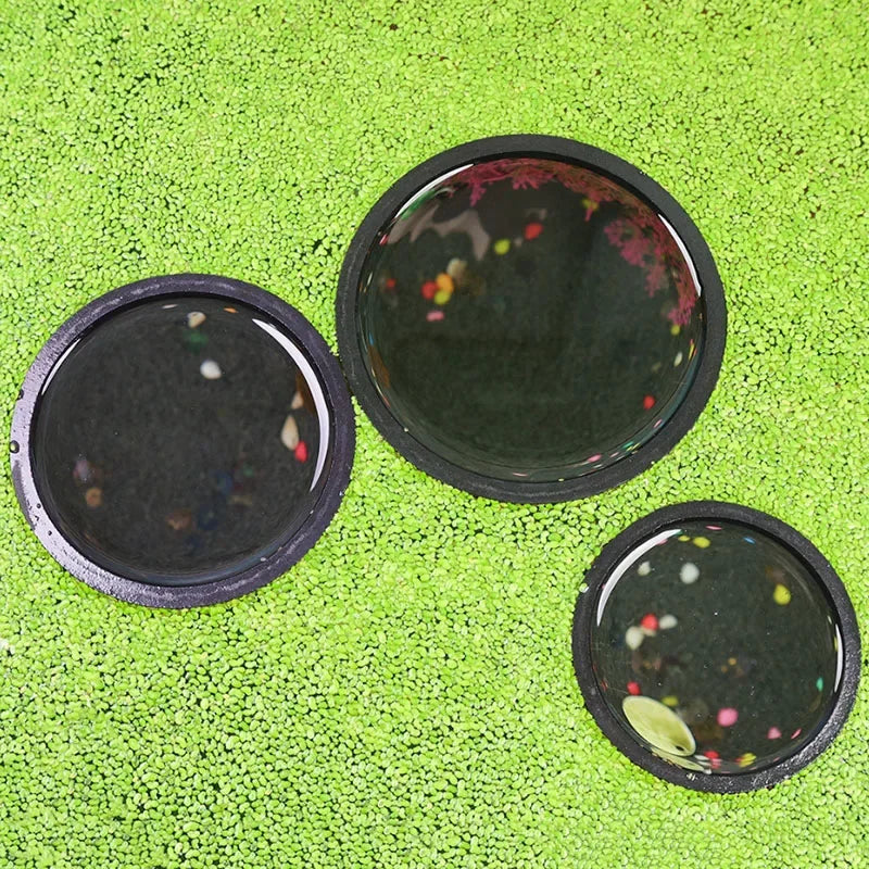 Fish Tank Landscape Decor Interception Floating Duckweed Tool Qme