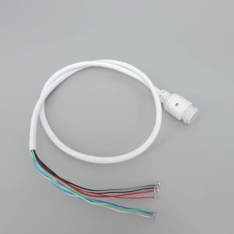 3pcs 15V 9pin RJ45 Network Cable POE Network Port DC female power wire connector cable for IP Camera Monitoring IP Cable w1 Qme