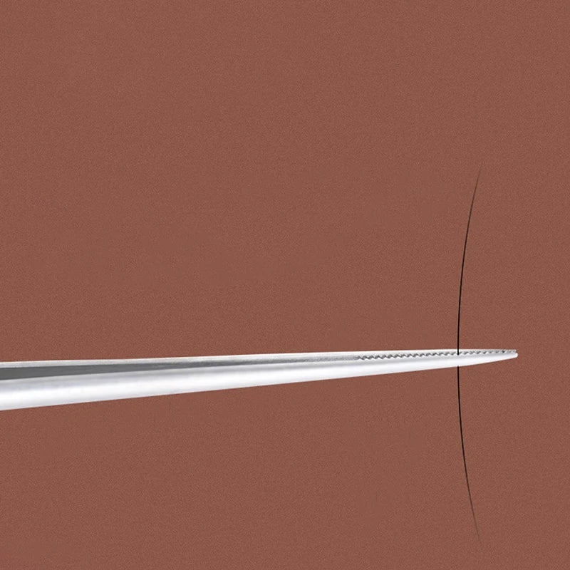 Ear Nose Earpick Wax Removal Forceps Angled Clamp Nasal Tool Curved Qme