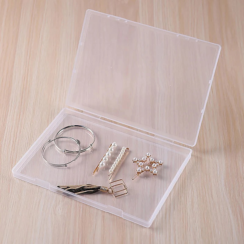 Craft Desktop Beads Earring Jewelry Display Box Stationery Stickers Qme