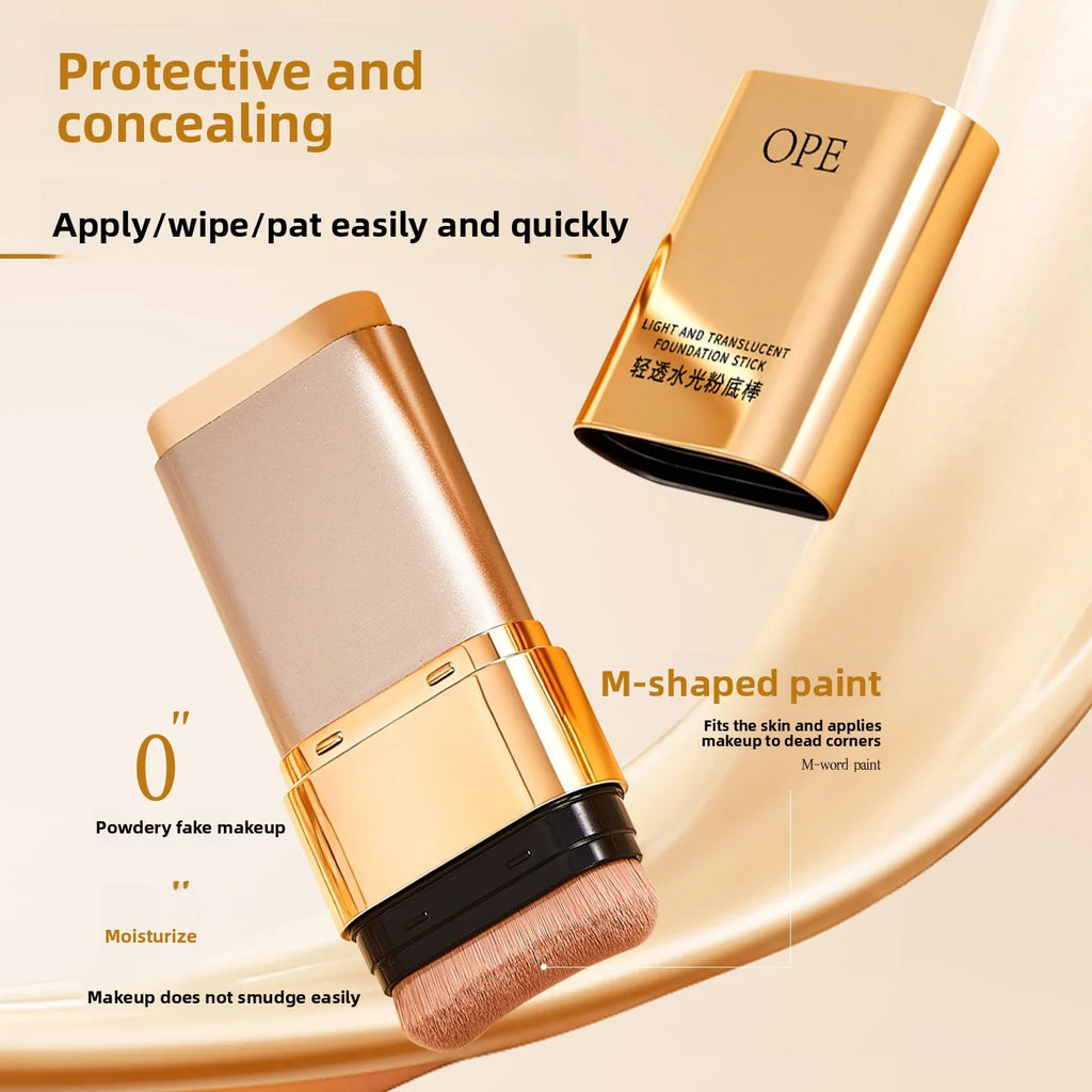 Double Ended Foundation Stick Long-lasting Non-tarnishing Effect Qme