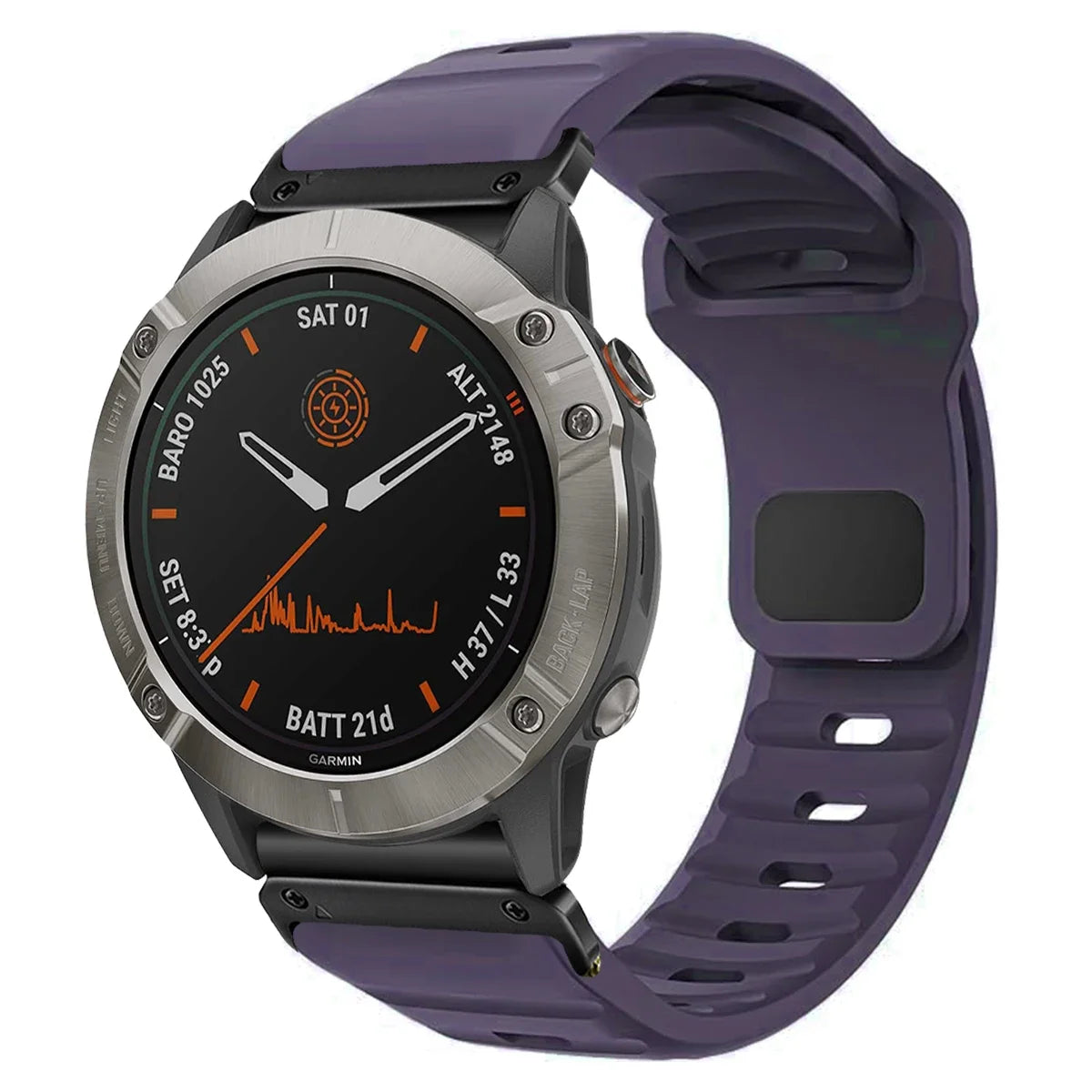 22mm 26mm QuickFit Silicone strap For Garmin Fenix 8 E 7 7X 6X Pro 5XPlus Epix Pro Gen 2 47mm 51mm/Enduro 3 No Gaps Watchband Qme DPuB 22mm