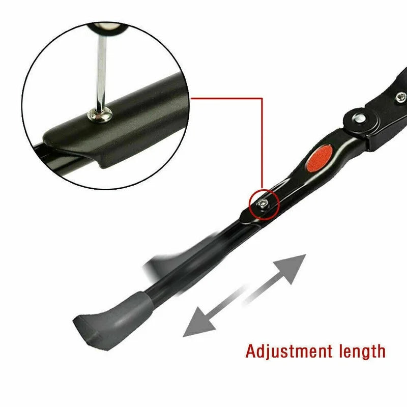 Bicycle Kickstand Stand Prop Side Rear Kick Heavy Duty Road Bike Qme