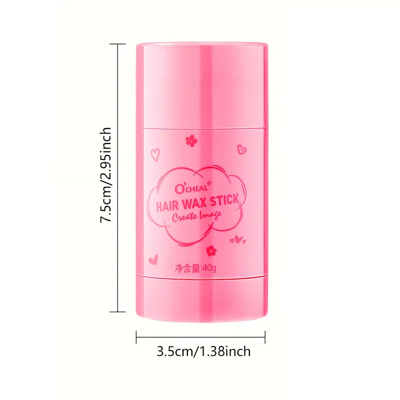 Refreshing Hair Wax Stick Long-lasting Shaping Suitable All Types Qme