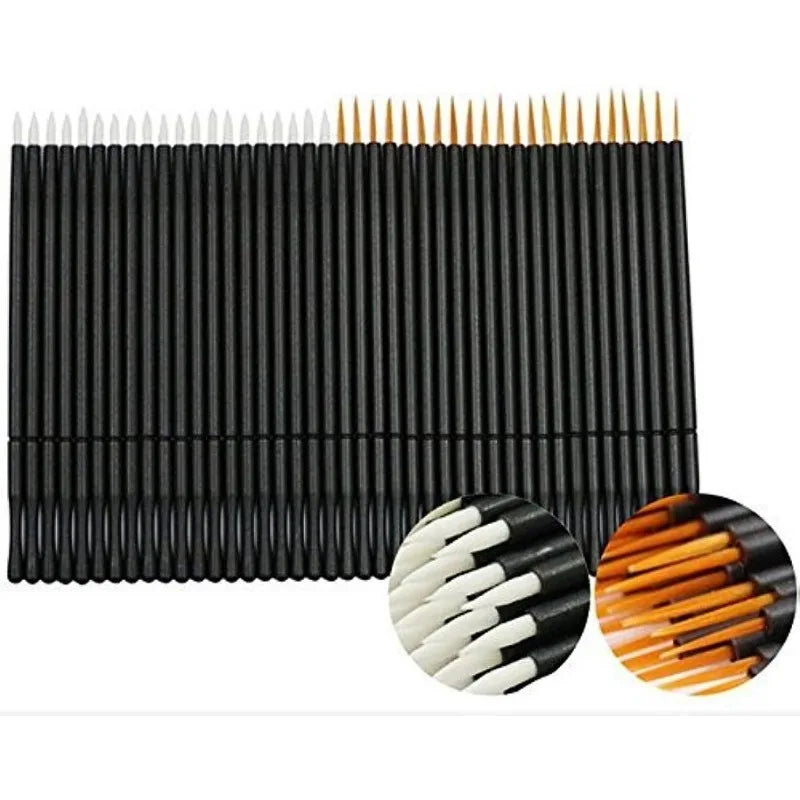 Professional Disposable Silicone Mascara Eyeliner Wands Applicator Qme