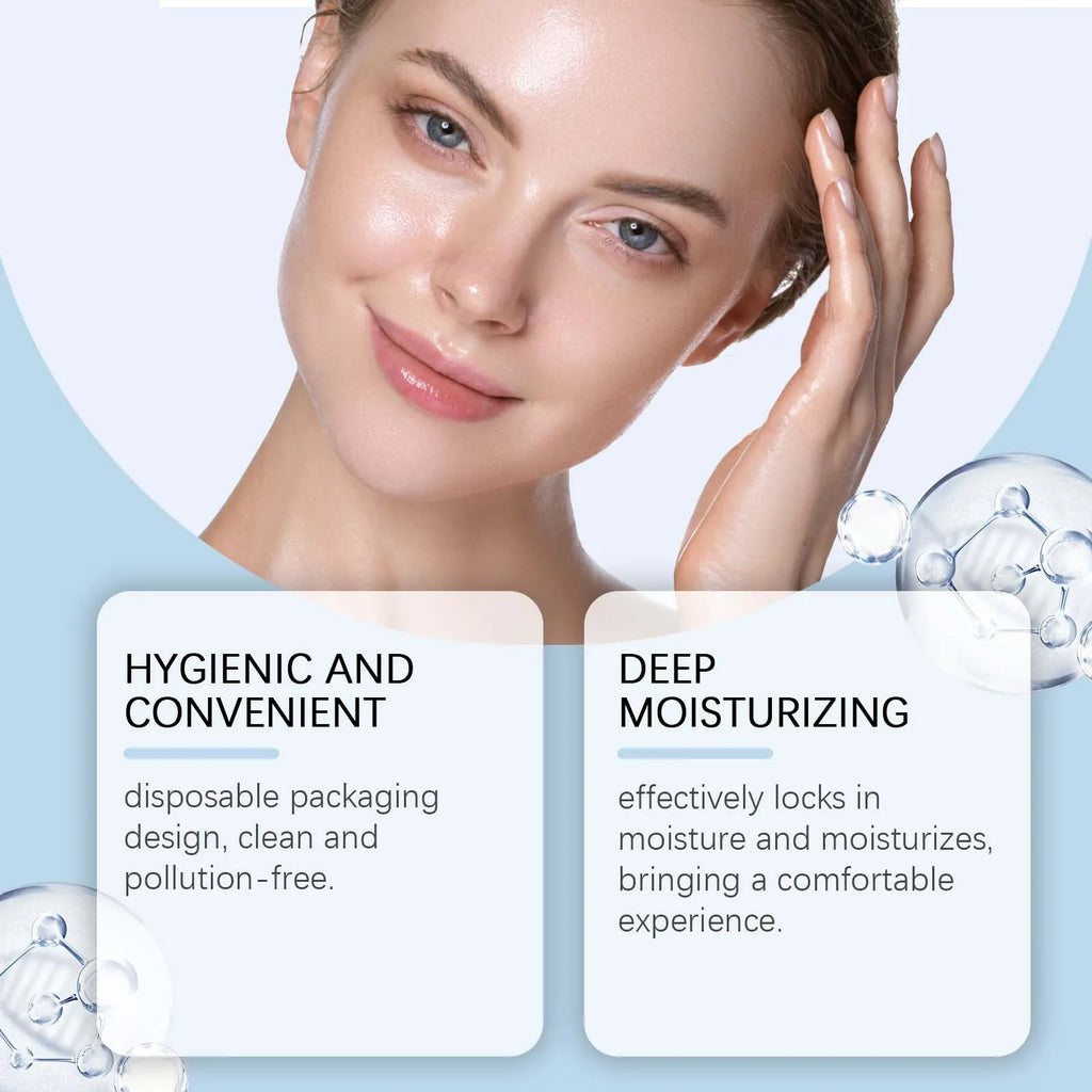 3%Hyaluronic Acid Serum Hydrating Nourishing Pore Shrink Brightening Moisturizing Smoothing Facial Essence for Plump Glowing Ski Qme