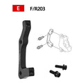 Bike Disc Brake Rotors Front Rear Caliper Adapter Aluminum Alloy Post Qme A7