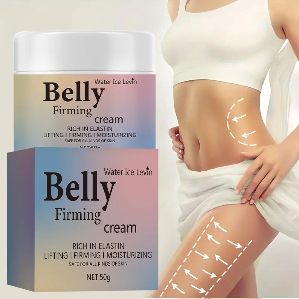 New Firming body cream, contains collagen, can tighten the abdomen, thighs and buttocks, has a moisturizing effect 50g Qme