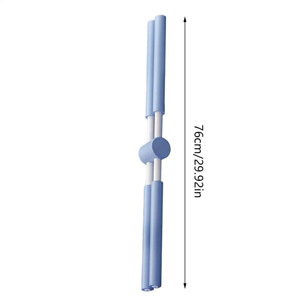 Stretching Stick Comfortable Pose Correction Stick Back Straightener Rod For Teens Children Workplace Fitness Yoga Pilates Qme Blue China Mainland