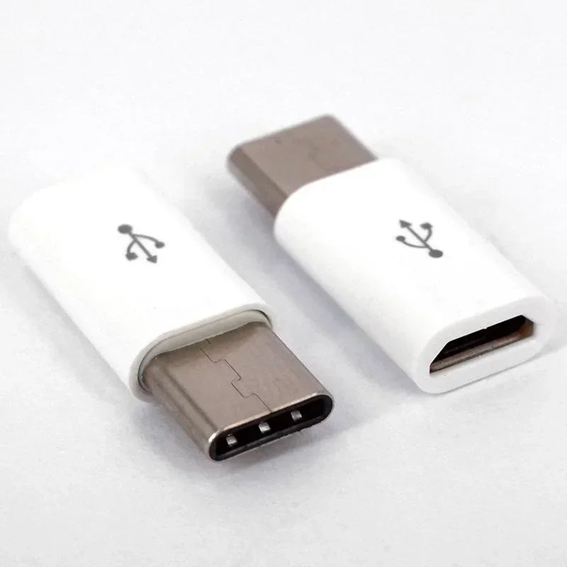 50pcs Type-c Charger Adapter, Micro Usb To Type C, Usb-c Cable for Plus Qme