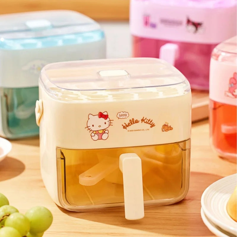 Hello Kitty Kuromi Ice Cube Tray Household Mold Large-capacity Qme