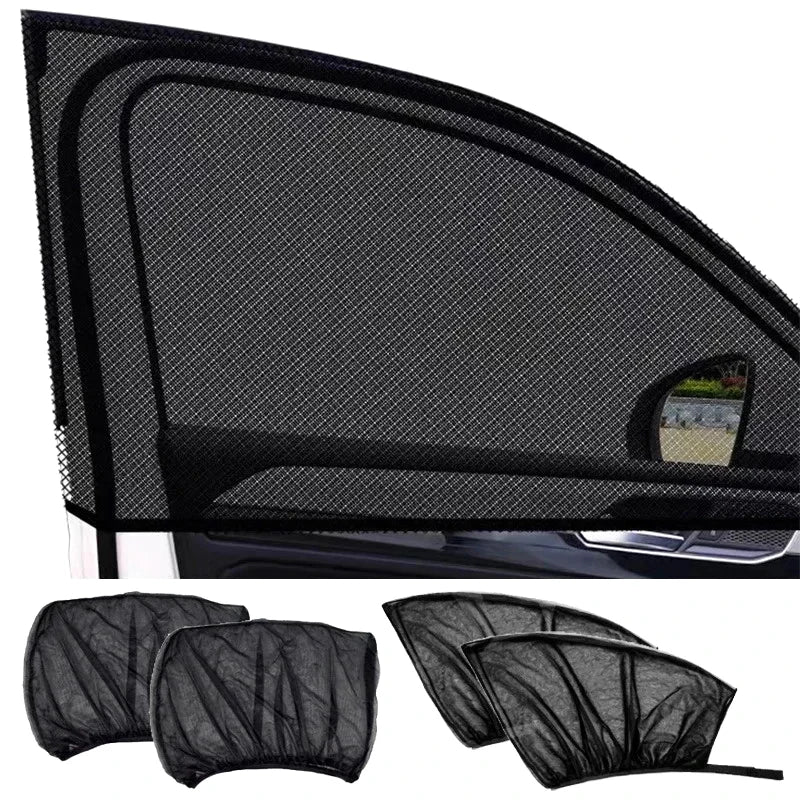 Car Sun Shade Styling Accessories Auto UV Protect Curtain Side Window Qme
