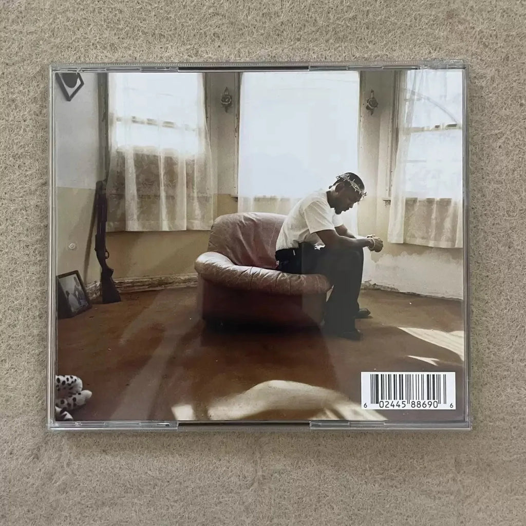 Hip-Hop Rap Music CD Album, Family Portrait Cover Art Style, Thought-Provoking Collectible for Hip-Hop Fans Qme