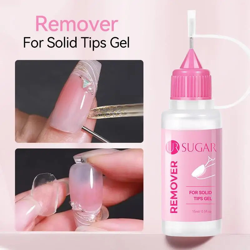 Nail Glue Remover Press Acetone Polish Multi-functional Nails Tips Qme