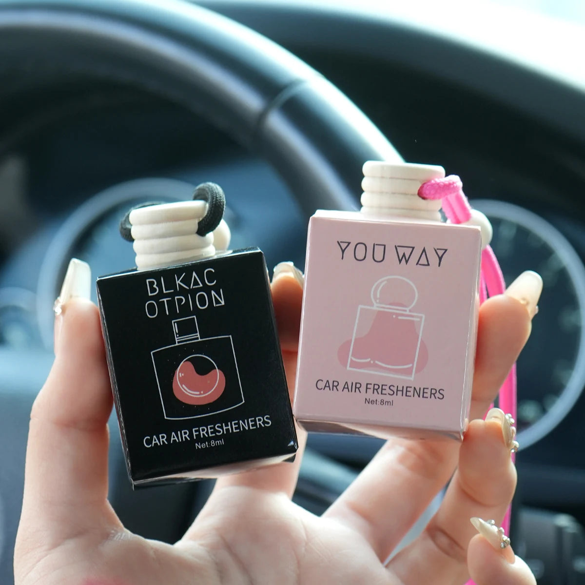Hanging Rope Car Perfume Fragrance Remove Odor Lasting Special Qme