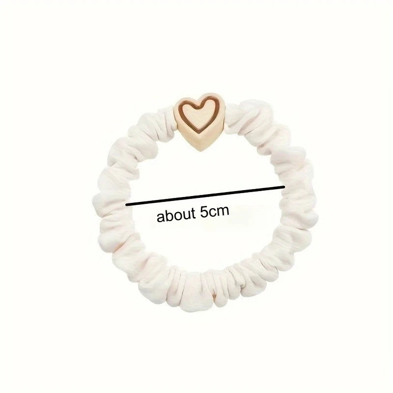 Love Small Intestine Hairband Fluffy High Ponytail Hair Rope Tie Hair Elastic Head Rope Girl Hair Accessories Don't Hurt Hair Qme
