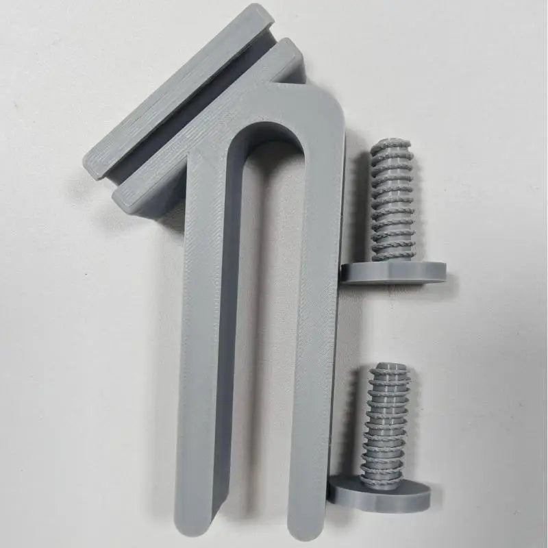 Garden Hose Holder Bucket Edge Clip Secure Water Storage Compatible Qme Gray