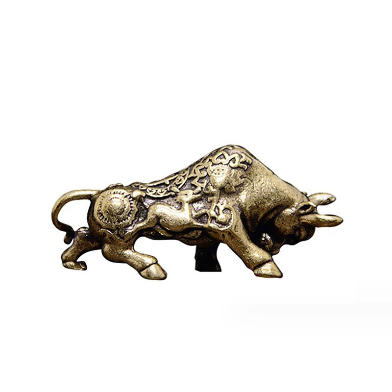 Animal Miniature Figurine Bring Wealth Office Desk Decor Craftsbrass Qme Default Title