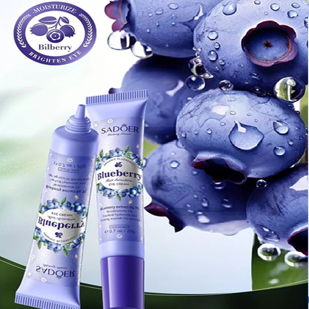 Blueberry Eye Cream Moisturizing Water Locking Firming Skin Care Qme