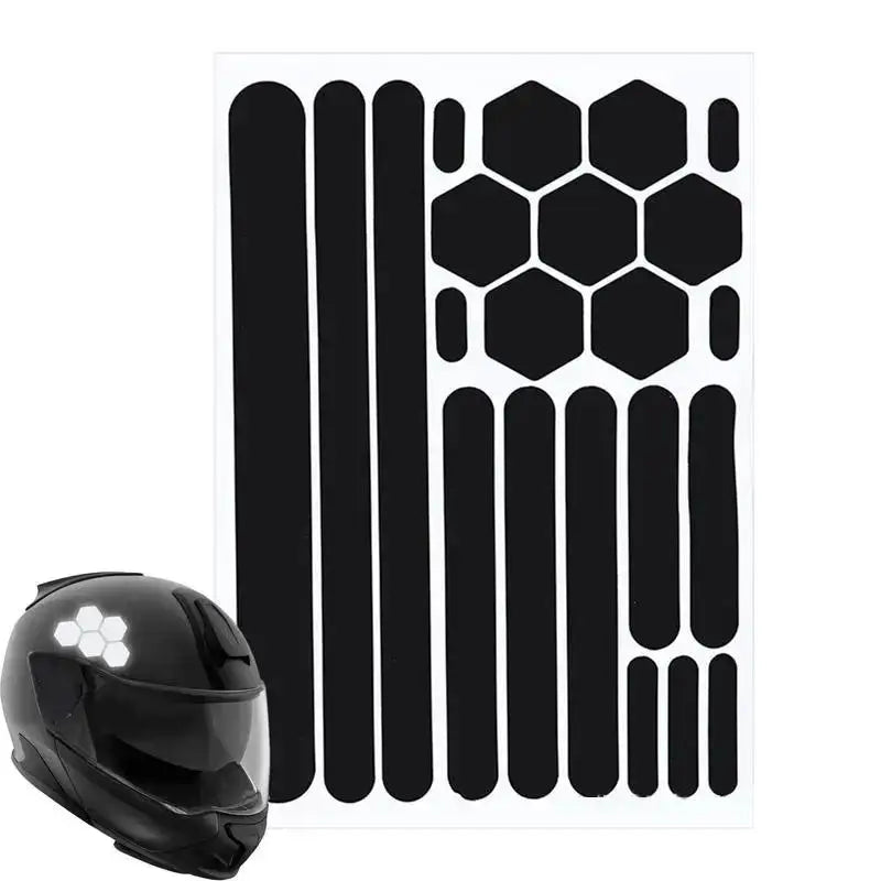 Self-adhesive Reflective Tape Bikes Safety Stickers Cars Motorcycles Qme