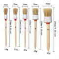 Car Exterior Interior Detail Brush 5pcs Boar Hair Bristle Brushes for Car Cleaning Auto Detail Tools Dashboard Cleaning Brush Qme B Style