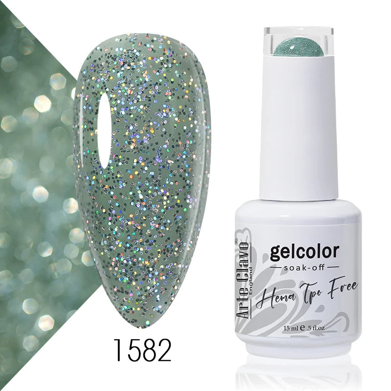 Arte Clavo Blue Nails Candy Party Nude Gel Nail Polish 2026 Mint Qme