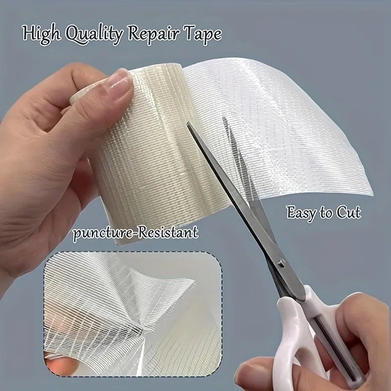 3.1 In X 787.4in RV Awning Repair Tape, Perfect For Canvas Waterproof Repair Tape, Tarp Tent Repair Tape, Boat Cover Repair Tape Qme