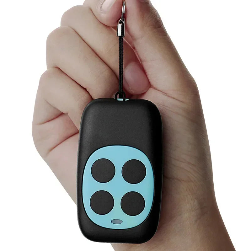 433 MHz RF Remote Control Copy 4 Channel Cloning Duplicator Key Fob A Distance Learning Electric Garage Door Controller Qme