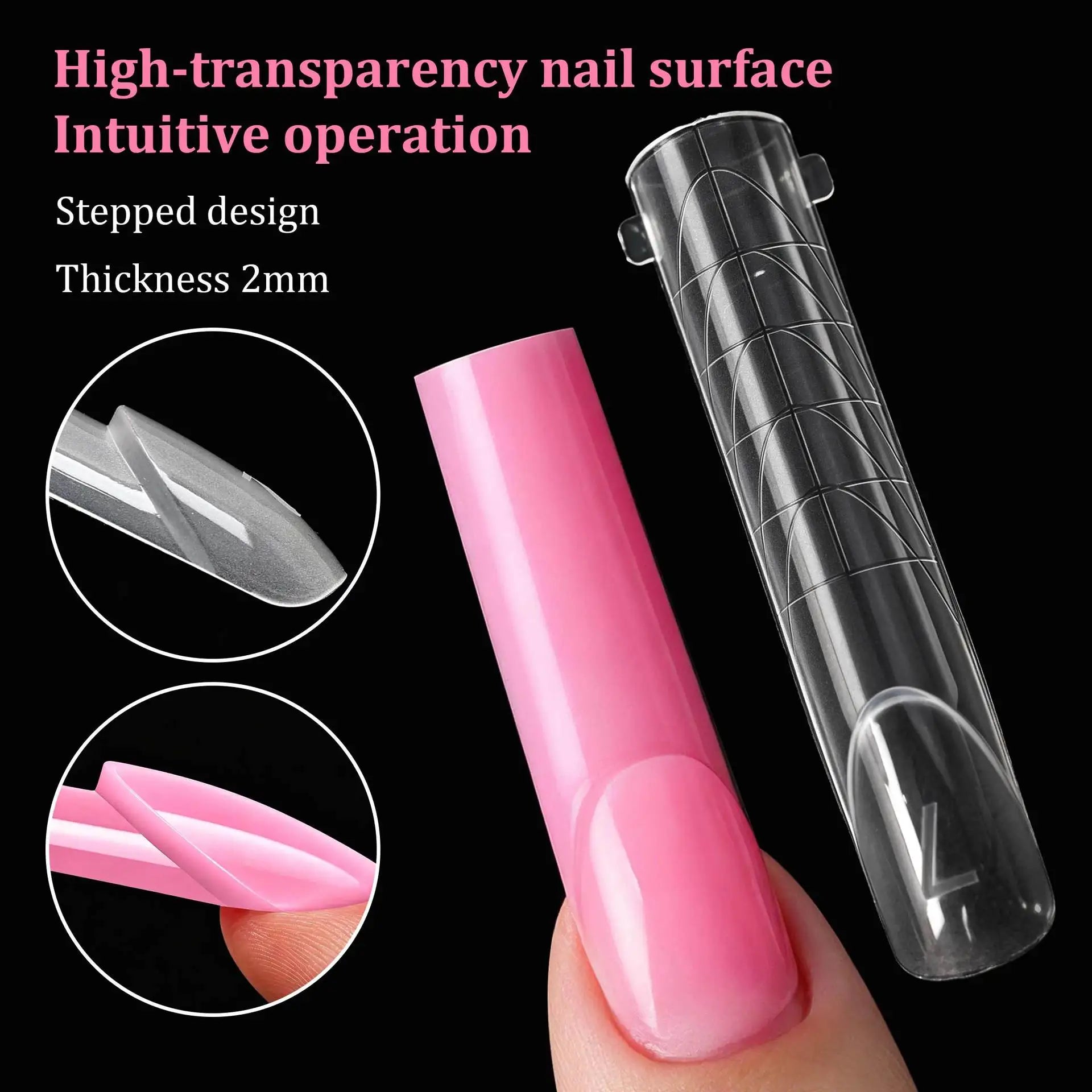 Ultimate Dual Form Fast Elegant French Nail Extensions Qme