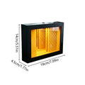 NEW Decorative Desk Frames Lighted 3D Abyss Mirror Desktop Decor Desk Decoration Frame Art For Renters Women Men Home Qme as shown